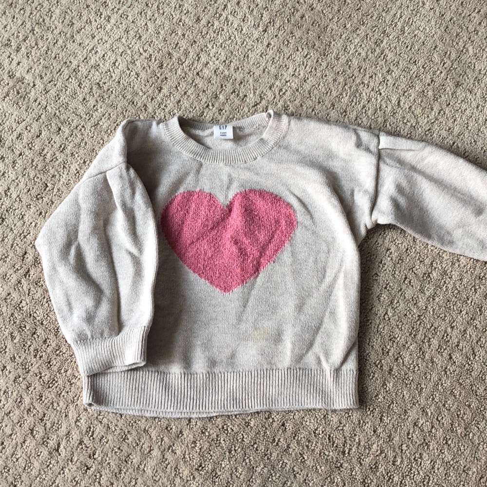 Valentine’s Day sweater from Baby Gap 3 T